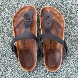 Birkenstock Black Thong Sandals
